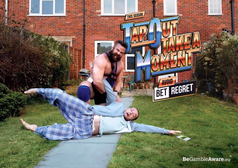 GambleAware Tap Out campaign