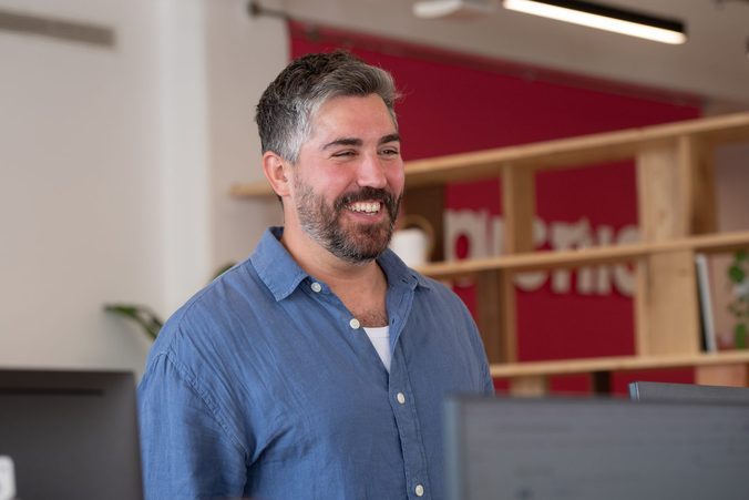 A Picnic team member in the London office