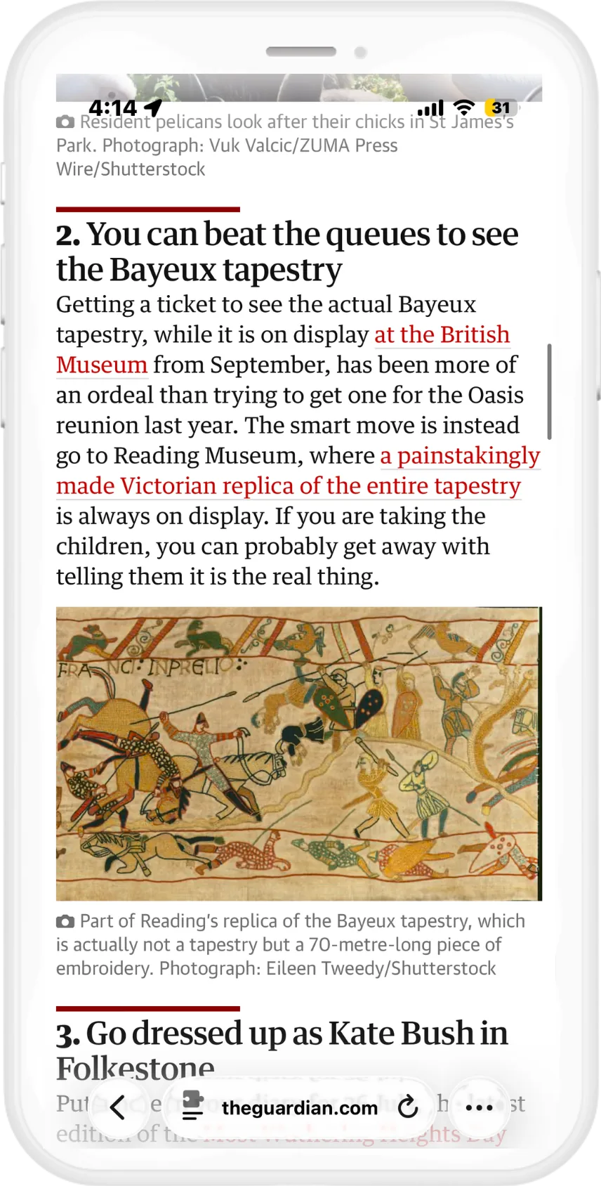 theguardian.com placement, clean editorial